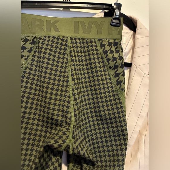 Adidas x Ivy Park Houndstooth Print Leggings - Picture 7 of 8